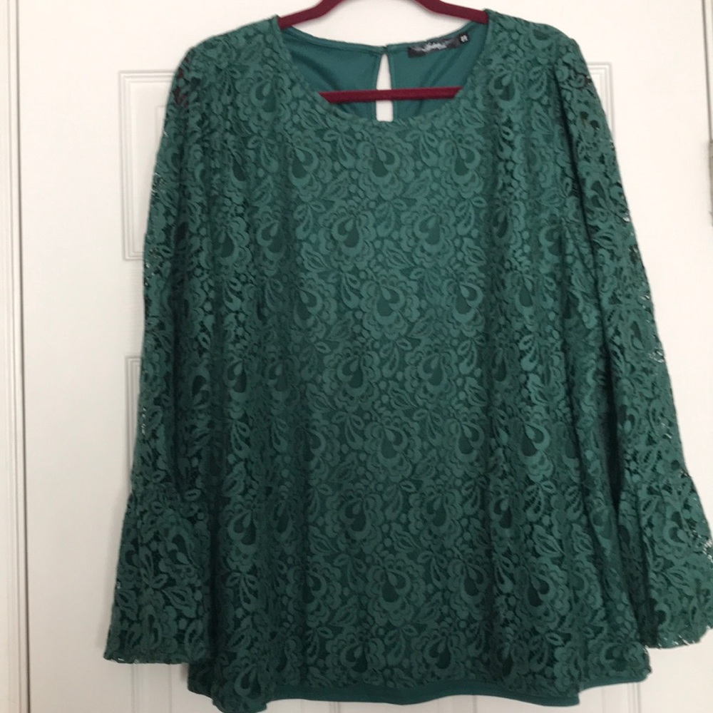 Emerald Green Blouse